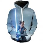 Rey The Last Jedi | Star Wars 3D Printed Hoodie