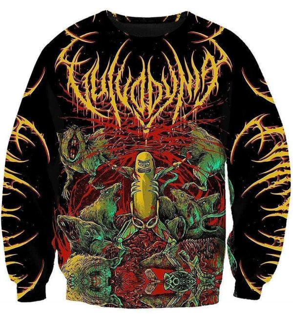 Rick and Morty - 3D Hoodie, Zip-Up, Sweatshirt, T-Shirt #3