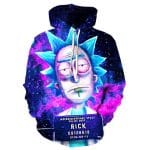 Rick and Morty 3D Print Hoodie