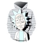 Rick and Morty 3D Print Hoodie