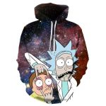 Rick and Morty 3D Print Hoodie
