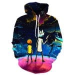 Rick and Morty 3D Print Hoodie
