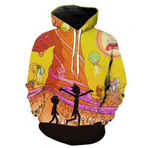 Rick and Morty Clothes - Rick and Morty Adventure Hoodie