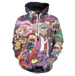 Rick And Morty Funny 3D Print Harajuku Style Cartoon Casual Hoodie