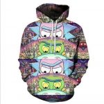 Rick and Morty Hoodie 3D Print Unisex Sweatshirt