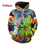 Rick and Morty Hoodie Sweatshirt 3D Print Unisex