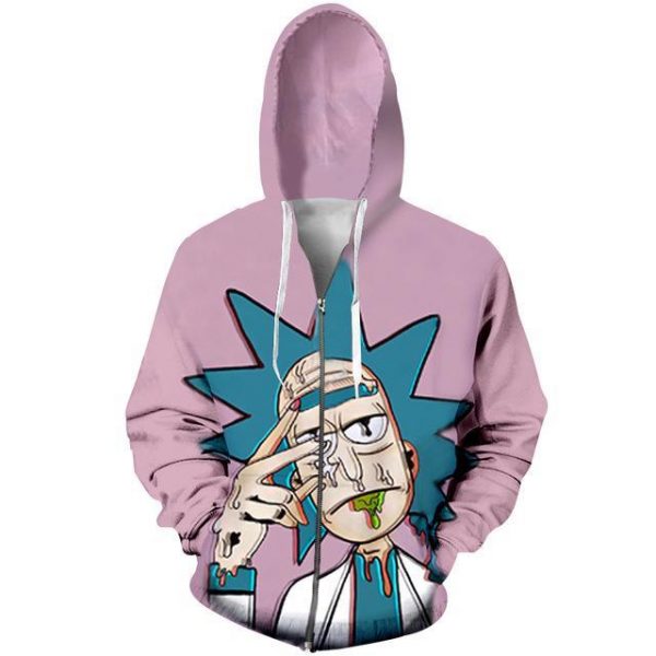Rick And Morty Hoodies 3D Print
