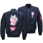 Rick and Morty Jackets - Solid Color Rick and Morty Cartoon Icon Series Cute Fleece Jacket