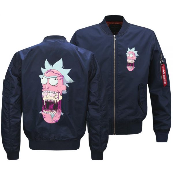 Rick and Morty Jackets - Solid Color Rick and Morty Cartoon Icon Series Cute Fleece Jacket
