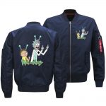 Rick and Morty Jackets - Solid Color Rick and Morty Cartoon Icon Series Super Cool Fleece Jacket