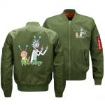 Rick and Morty Jackets - Solid Color Rick and Morty Cartoon Icon Series Super Cool Fleece Jacket