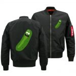 Rick and Morty Jackets - Solid Color Rick and Morty Cartoon Series Cute Flight Suit Fleece Jacket