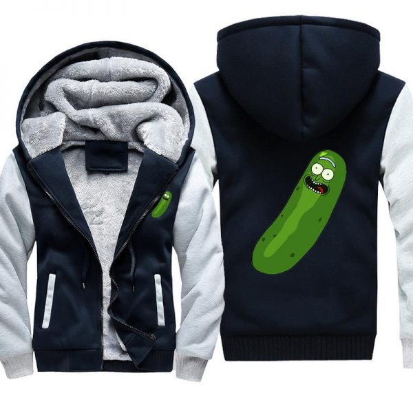 Rick and Morty Jackets - Solid Color Rick and Morty Funny Style Fleece Jacket