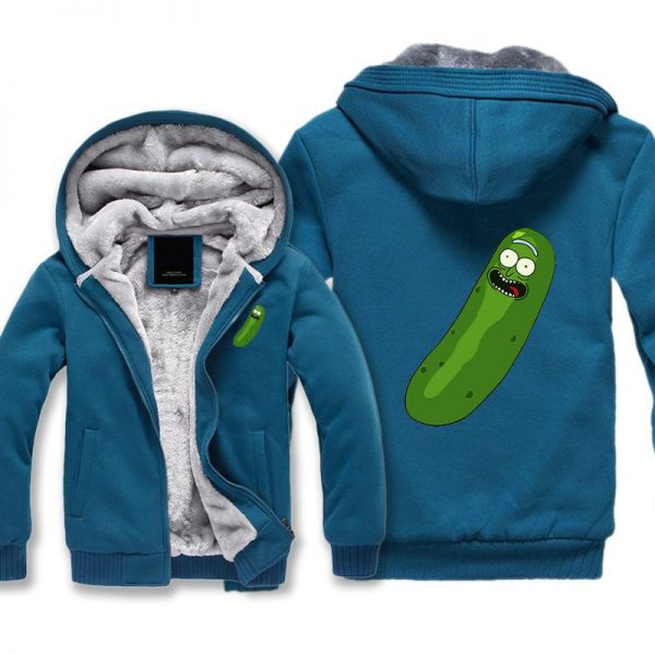 Rick and Morty Jackets - Solid Color Rick and Morty Funny Style Fleece Jacket