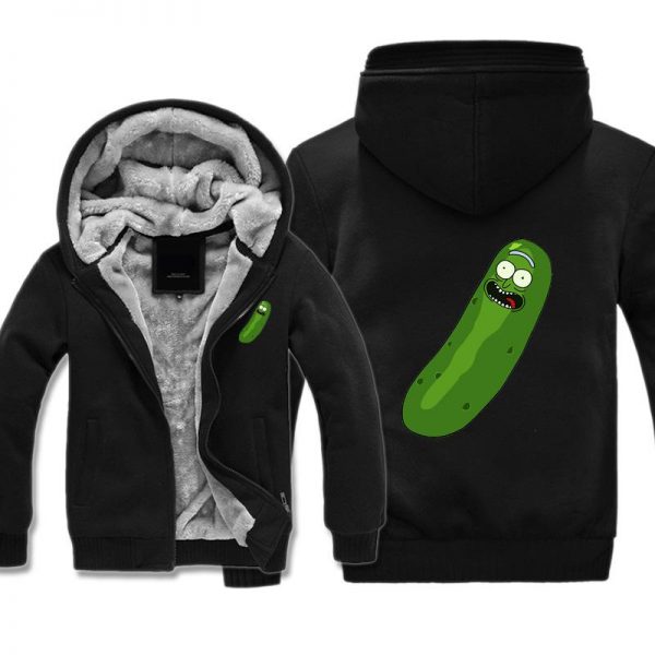 Rick and Morty Jackets - Solid Color Rick and Morty Funny Style Fleece Jacket
