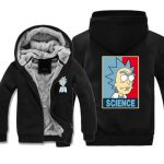 Rick and Morty Jackets - Solid Color Rick and Morty Series Cartoon Cute Fleece Jacket