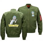 Rick and Morty Jackets - Solid Color Rick and Morty Series Cartoon Schwifty Flight Suit Fleece Jacket