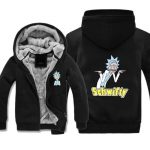 Rick and Morty Jackets - Solid Color Rick and Morty Series schwifty boy Cute Fleece Jacket