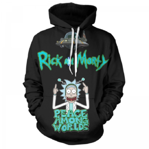 Rick and Morty Pullover Hoodie