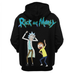 Rick and Morty Pullover Hoodie