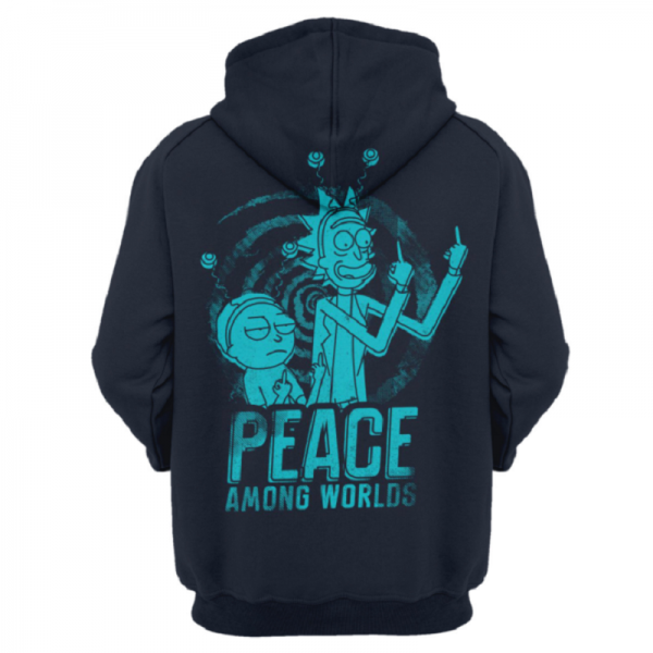 Rick and Morty Pullover Hoodie
