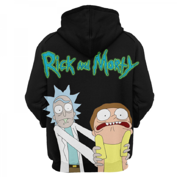 Rick and Morty Pullover Hoodie