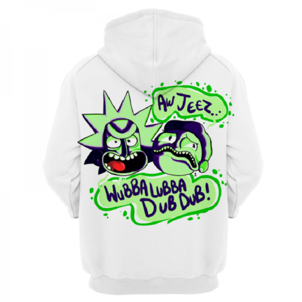 Rick and Morty Pullover Hoodie