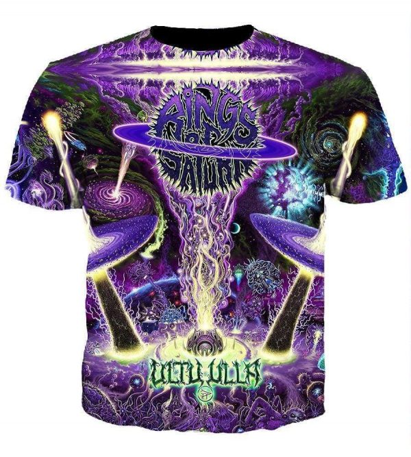 Rings of Saturn Hoodies - Pullover Purple Hoodie