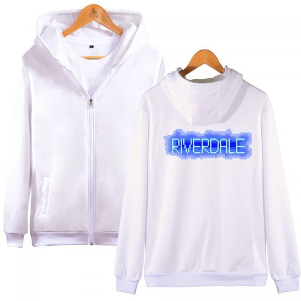 Riverdale Hoodies - Riverdale Series Super Cool Logo Icon Zip Up Hoodie