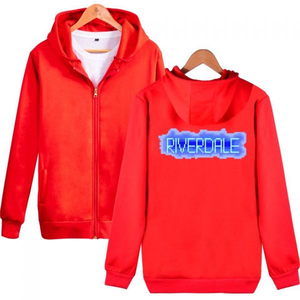Riverdale Hoodies - Riverdale Series Super Cool Logo Icon Zip Up Hoodie