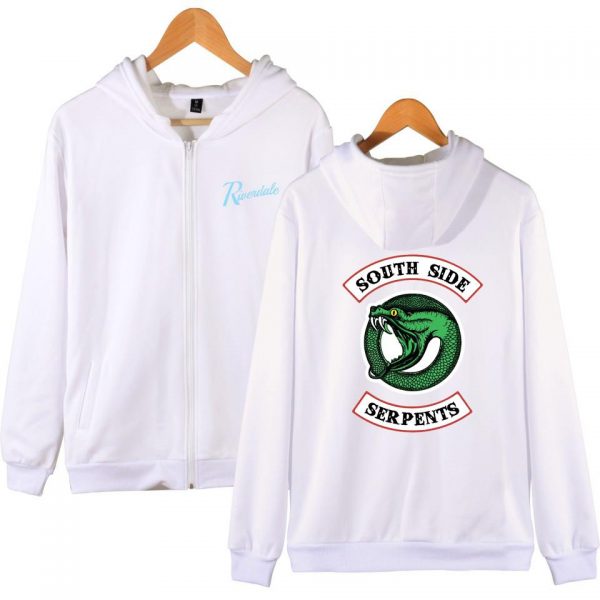Riverdale Hoodies - Riverdale Southside Serpents Cool Zip Up Hoodie