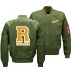 Riverdale Jackets - Solid Color Cool Riverdale Air Force One Icon Fleece Jacket