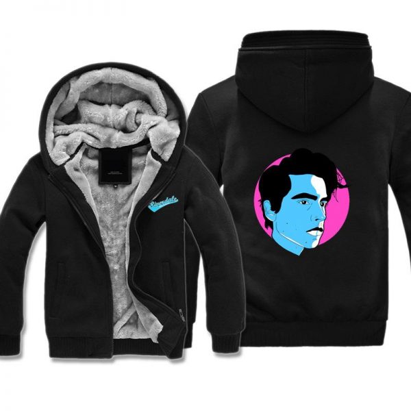 Riverdale Jackets - Solid Color Riverdale Archie Andrews Fleece Jacket
