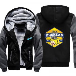 Riverdale Jackets - Solid Color Riverdale Bughead Fleece Jacket