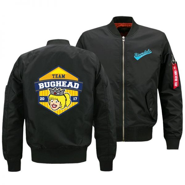 Riverdale Jackets - Solid Color Riverdale Bughead Icon Fleece Jacket