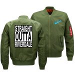Riverdale Jackets - Solid Color Riverdale Flight Suit Sereis Fleece Jacket