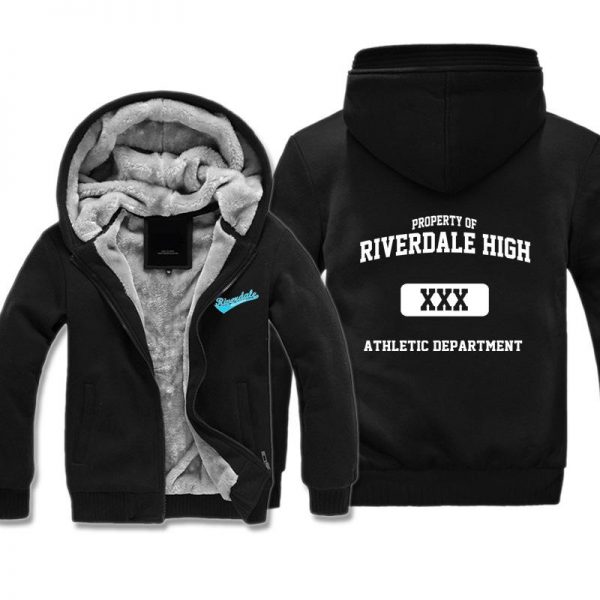 Riverdale Jackets - Solid Color Riverdale Series Athletic Department Fleece Jacket