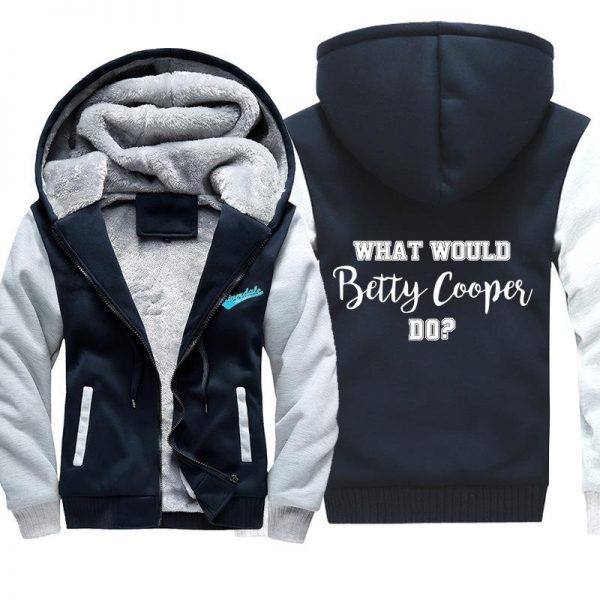 Riverdale Jackets - Solid Color Riverdale Series Fashion Fleece Jacket