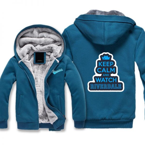 Riverdale Jackets - Solid Color Riverdale Series Fashion Fleece Jacket