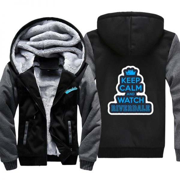 Riverdale Jackets - Solid Color Riverdale Series Fashion Fleece Jacket
