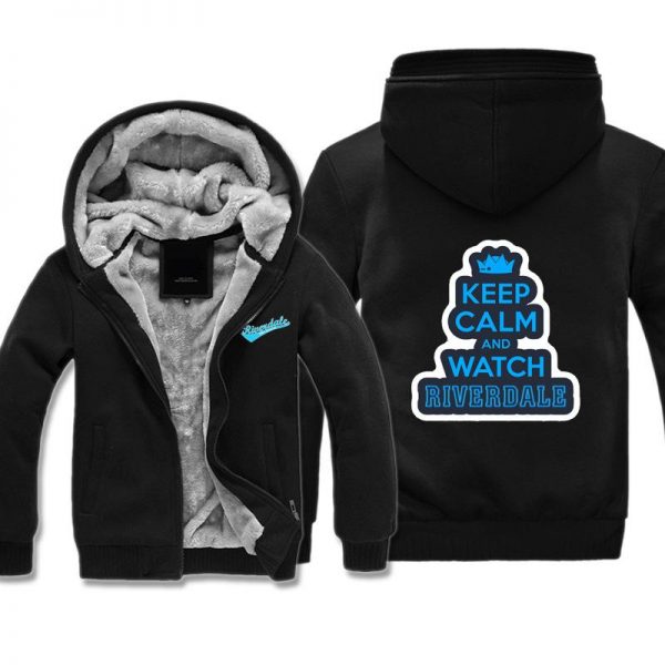 Riverdale Jackets - Solid Color Riverdale Series Fashion Fleece Jacket