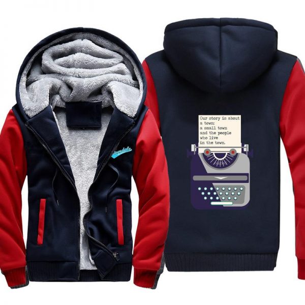 Riverdale Jackets - Solid Color Riverdale Series Icon Fleece Jacket