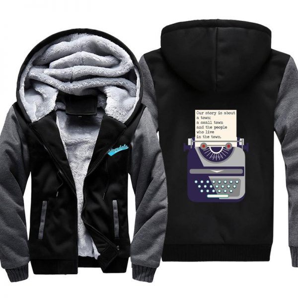 Riverdale Jackets - Solid Color Riverdale Series Icon Fleece Jacket