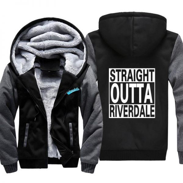 Riverdale Jackets - Solid Color Riverdale Series Super Cool Fleece Jacket