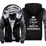 Riverdale Jackets - Solid Color Riverdale TV Series Fleece Jacket
