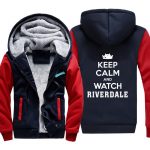 Riverdale Jackets - Solid Color Riverdale TV Series Fleece Jacket