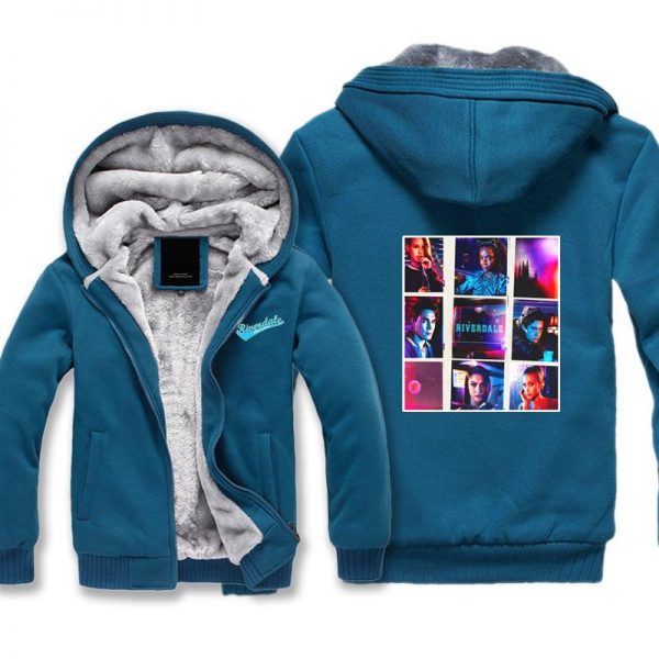 Riverdale Jackets - Solid Color Riverdale Video Icon Fleece Jacket