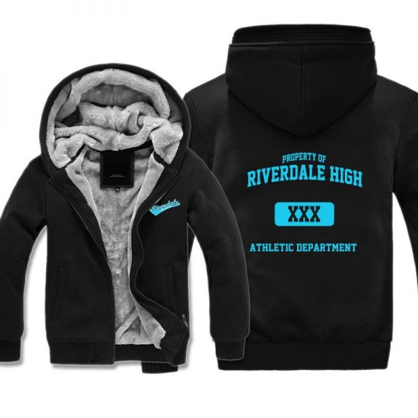 Riverdale Jackets - Solid Color Riverdale XXX Icon Super Cool Fleece Jacket