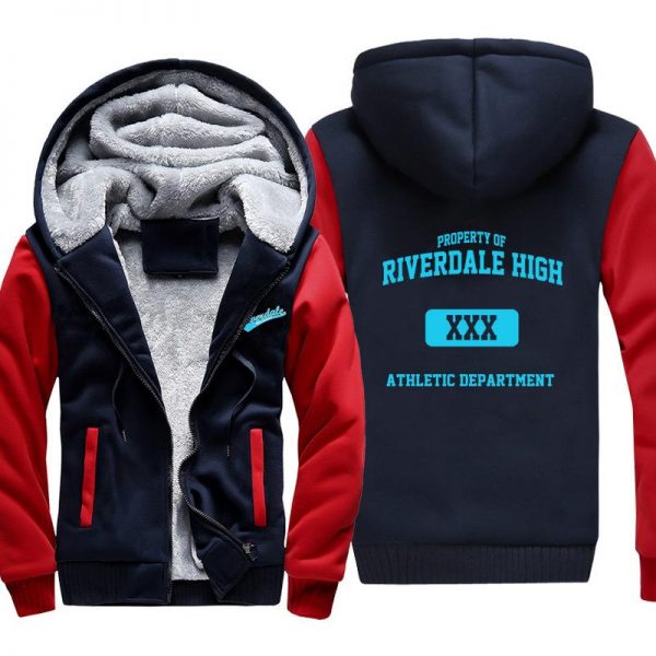 Riverdale Jackets - Solid Color Riverdale XXX Icon Super Cool Fleece Jacket