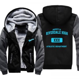 Riverdale Jackets - Solid Color Riverdale XXX Icon Super Cool Fleece Jacket